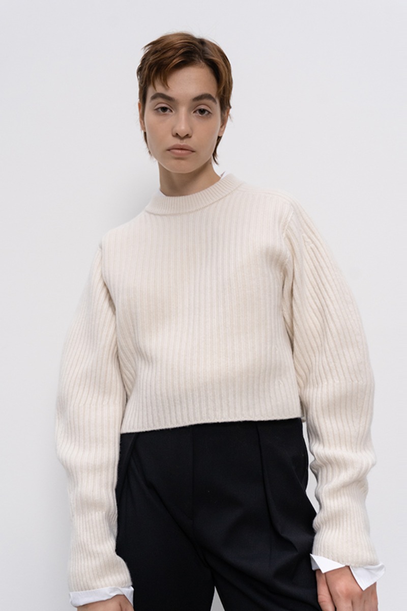[21FW] Wool Cropped Sweater (JUJN203) (황승언,표예진,김수미,장도연 착용)