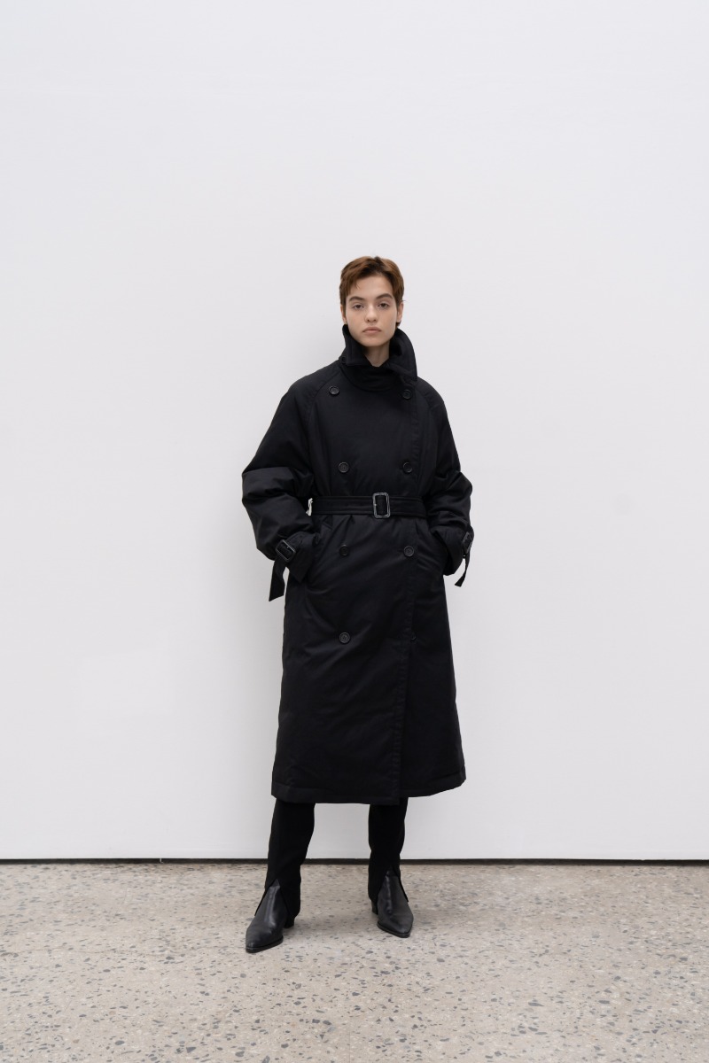 (22FW)[재입고!!!]Double Breasted Goose Down Trench Coat (JVJC201-15) 추가적립+5%=8%!!!