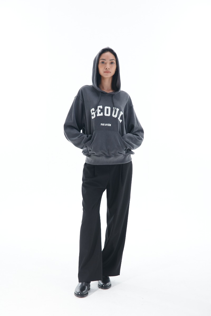 [22FW]SEOUL Logo Hoodie (Grey)(JVJT304-10)